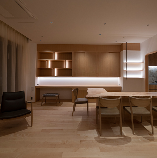 家具工場をもつインテリア施工会社